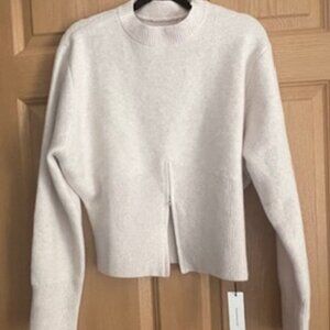 NWT Commense Bottom Half Zip Sweater Sz L